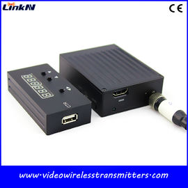 mini COFDM video trasmettitore di 1km per latenza bassa di crittografia segreta di ricerca AES256 della polizia