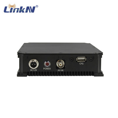 Ritardo basso 300-2700MHz NTSC PAL Video Transmitter COFDM QPSK AES di crittografia analogica senza fili di UGV